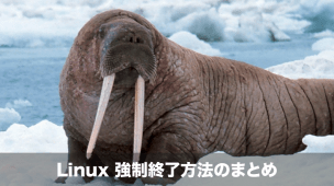 linux強制終了方法